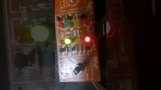 circuito indicador señal /clip para amplificador - funcionamiento.  ¡suscribite para más vídeos!