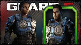 Gears 5: New Character Skin - HELMETLESS COG GEARS GAMEPLAY!