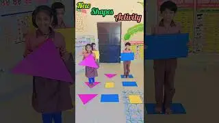 New shapes activity #youtubeshorts #education #school #viralvideo