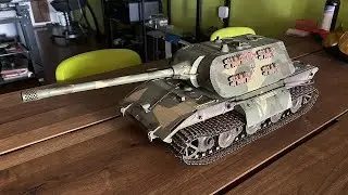 3D Printed 1:16 RC E-100 Superheavy Tank - All Effects Unlocked