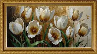 Tranquil Floral Art | Relaxing Visuals for Sleep, Focus & Peace