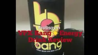 VPX-Bang Energy Drink-Review