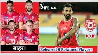KXIP 2020 Retained Players | IPL 2020 Retentions and Releases | IPL 2020 Trade