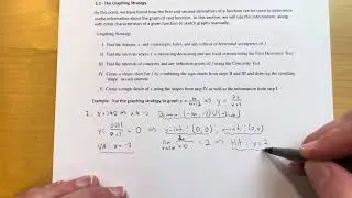 3.3 - The Graphing Strategy (Part 1)