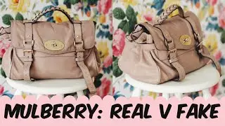 Mulberry Bag: Real v Fake?! An EASY way to spot a fake handbag!