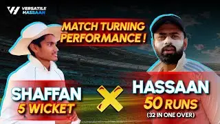 1st Ball Wicket, Phir 32 Runs Ek Over! | Unreal Match 😱 | 5 Wickets & 50 Runs!