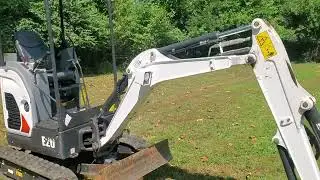 bobcat e20 mini excavator