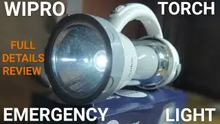 WIPRO CYRUS MULTIFUNCTIONAL TORCH LIGHT/WIPRO EMERGENCY LIGHT/WIPRO TORCH LIGHT #WIPRO