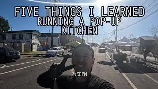 Five Things I Learned Running A Pop Up Restaurant | Woo Can Cook #recipe #food #cooking