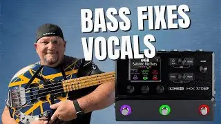Simple Bass Tricks To Fix Singer Pitch Problems using HX Stomp