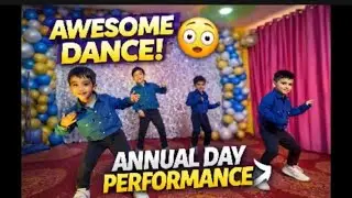 Rishav's annual day performance at School #dance 