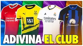 Adivina 50 Equipos de F&uacute;tbol Por Su Nueva Camiseta 🤔🧠🧐 | Quiz de F&uacute;tbol