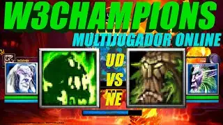 Warcraft 3 W3champions Multijugador Online IraSalvaje(UD) vs StanCifka(NE)