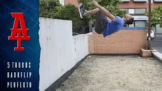 TUTORIAL PARKOUR - 5 TRUCOS para BACKFLIP PERFECTO