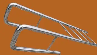 how to make a stainless steel pool step stair- railing and installation | building stair steel pool