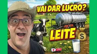 FARMING SIMULATOR 25 | O LEITE VAI DAR LUCRO? 💰🥛 Trabalhos na Fazenda + Gameplay FS25