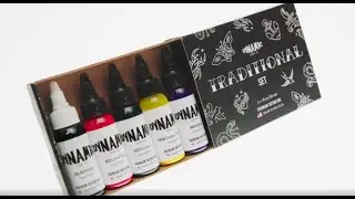 Dynamic Tattoo Ink Traditional 1 oz Color Set &ndash; Bold, Smooth & Long-Lasting Tattoo Pigments