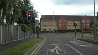 Driving On Tudor Way & Bromyard Road A44, Worcester, Worcestershire, England 30th July 2021