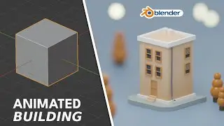 Model this 3D Building in 20' - Animated Building Series