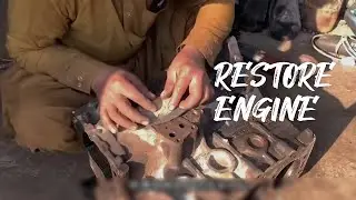 The Art of Engine Resurrection: Pakistani Mechanics' Mind-Blowing Repair