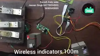Wireless weighing scale range 100meters
