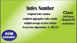 b.sc part 1 chapter 5 index number solution of exercise question 30 and 31
