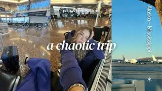 A chaotic trip from Alaska to Mississippi for the holidays