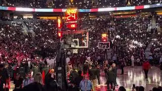 RJ Barrett and Immanuel Quickley Introduced as Raptors For The First Time (Raptors vs Cavs)