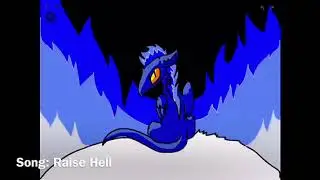 BLUE FIRE DRAGON  speedpaint