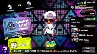 Splatoon 2 - Splatfest #25 (Unicorn vs. Narwhal)