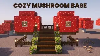 Cozy Mushroom Houses in Minecraft 🍄 | Easy Survival Build Tutorial