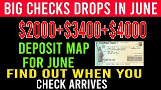 Deposit Map: June $2000, $3400 & $4000 Checks &ndash; Exact Social Security Payment Dates Revealed!