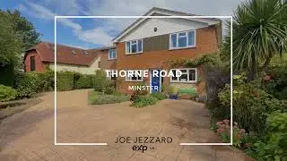 A secluded four/five bedroom detached family home set on a generous plot in Thorne Road, Minster.