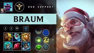 Braum Support vs Elise - EUW Challenger Patch 26.03