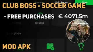 Club Boss - Soccer Game Ver. 1.8.15 MOD APK | Free IAP