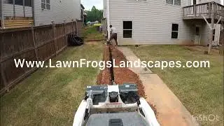 Dallas, GA Professional Landscape Drainage Solutions For Your Pooling Water