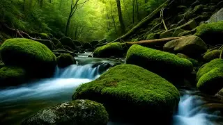 Peaceful Forest Stream Sounds | Nature&rsquo;s Healing Vibes 🌿 | Soothing Relaxation SRN