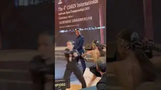 Арсений Ганевич и София Фельдман на турнире Cimon в Китае