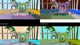 Skin colors of I want candy 4 gummy bears