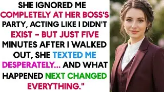 She Ignored Me Completely at Her Boss’s Party, Acting Like I Didn’t Exist — But Just Five Minutes...