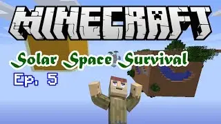 Minecraft: Solar Space Survival #5 - Shits Goin Down on Saturn!