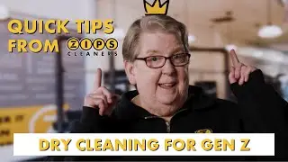 Dry Cleaning for Gen Z | Quick Tips from ZIPS with the Clean Queen