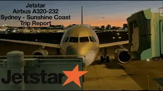 A RELAXING JETSTAR NIGHT FLIGHT | Sydney - Sunshine Coast | Trip Report