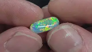 #4 Coober Pedy Top Belemnite Fossil Gem - 2.78 carats