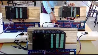 Red MPI con 3 PLC Siemens S7 300 (Comunicación GD y S7 básica)