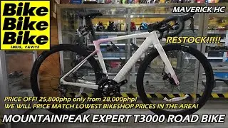 Re Stock!!! MOUNTAINPEAK EXPERT T3000 Road Bike dito sa Bike Bike Bike Imus Cavite!!