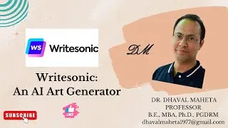 writesonic: Генератор изображений на базе искусственного интеллекта || Доктор Дхавал Махета