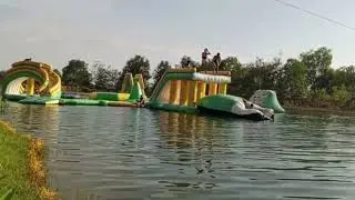 Wake Park Cambodia Siem Reap ជិះស្គីទឹក
