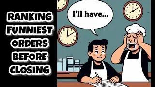 Ranking Funniest Orders Before Closing 🤣 #ranking #memes #funny #tiktok
