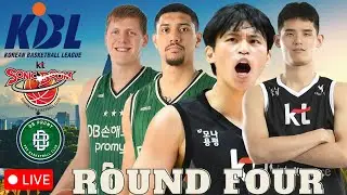 WONJU DB PROMY VS SUWON KT SONICBOOM I KBL LIVE I PLAY BY PLAY & FAN REACTIONS 📱